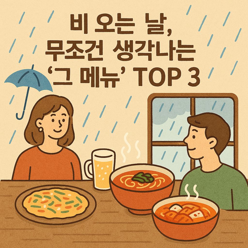 비 오는 날 추천 메뉴 썸네일
